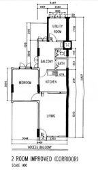 Blk 8 Jalan Kukoh (Bukit Merah), HDB 2 Rooms #506378571
